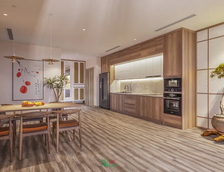 Nội Thất Chung Cư Phong Cách Nhật Bản Brg 3109 5