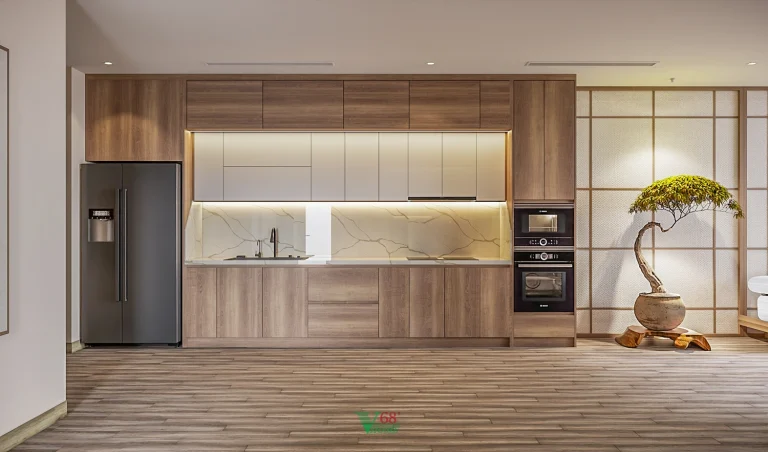 Nội Thất Chung Cư Phong Cách Nhật Bản Brg 3109 5a