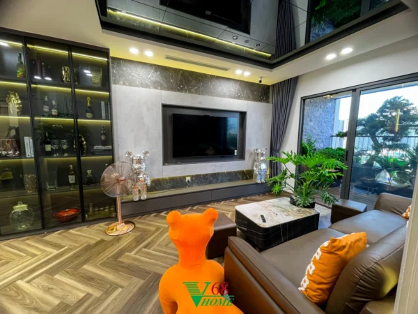 Thiết Kế Nội Thất Chung Cư Feliz Home 1710 Có 3 Phòng Ngủ Phòng Khách 4