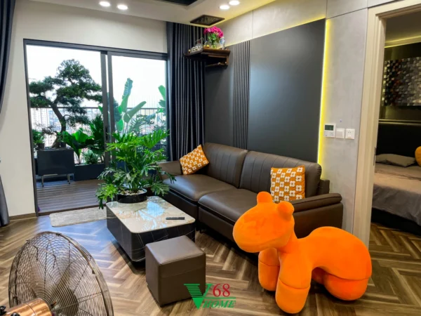 Thiết Kế Nội Thất Chung Cư Feliz Home 1710 Có 3 Phòng Ngủ Phòng Khách 5