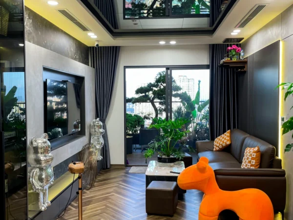 Thiết Kế Nội Thất Chung Cư Feliz Home 1710 Có 3 Phòng Ngủ Phòng Khách 1