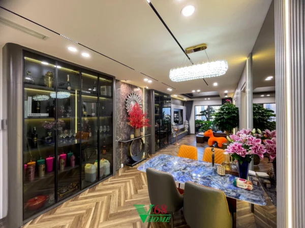 Thiết Kế Nội Thất Chung Cư Feliz Home 1710 Có 3 Phòng Ngủ Toàn Cảnh 3