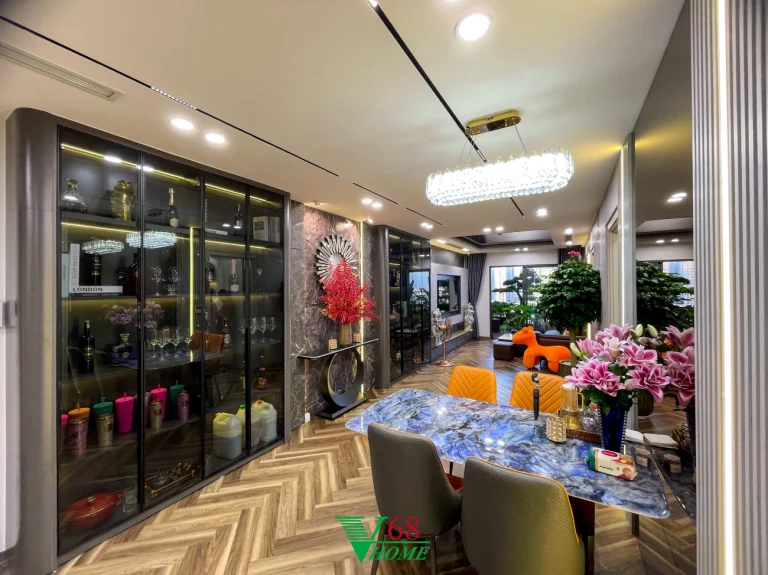 Thiết Kế Nội Thất Chung Cư Feliz Home 1710 Có 3 Phòng Ngủ Toàn Cảnh 3
