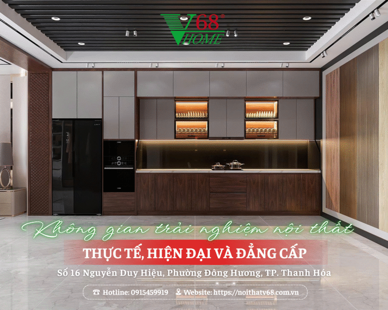 Không gian trải nghiệm nội thất thực tế, hiện đại và đẳng cấp 
