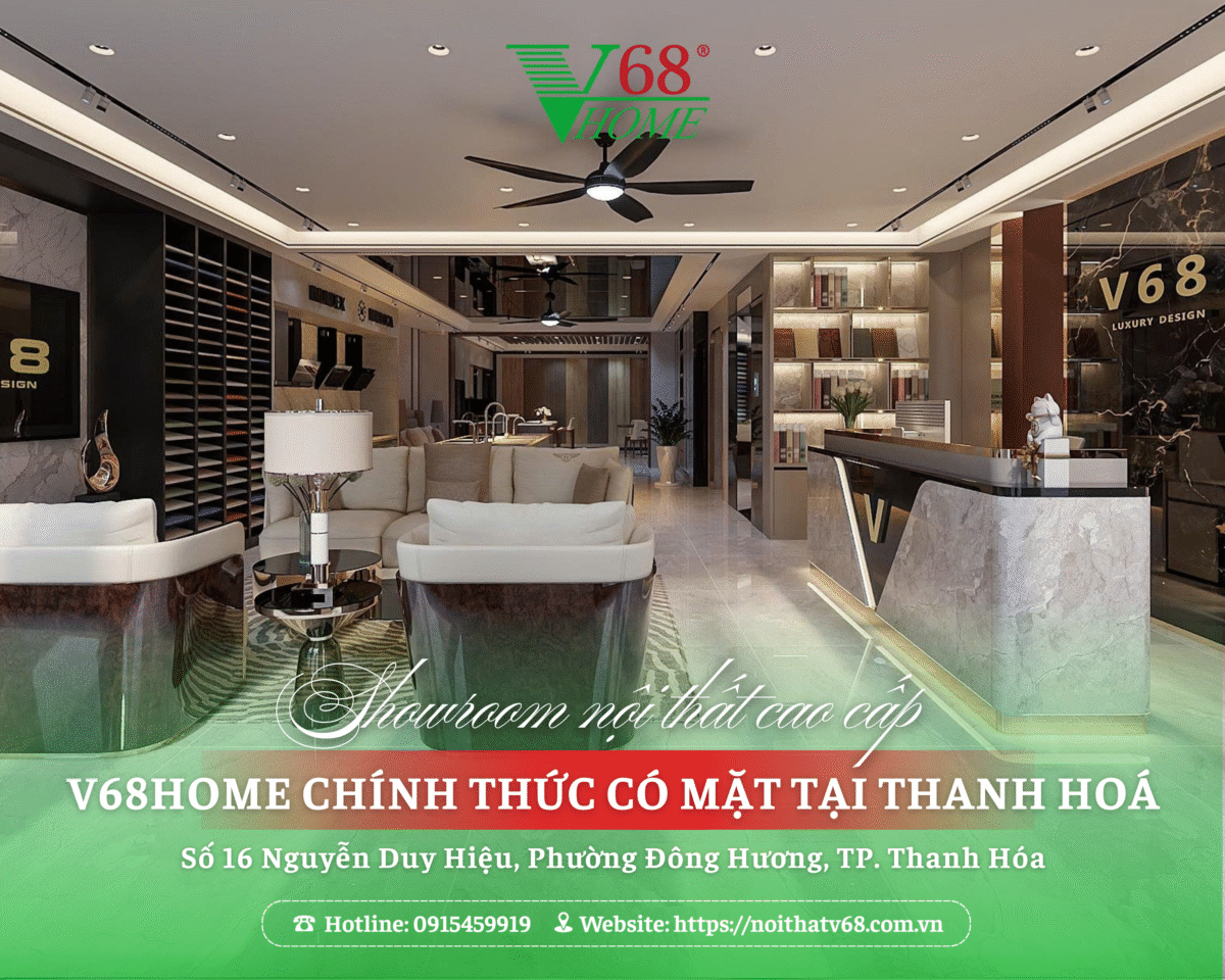 Nội Thất Cao Cấp - V68Home Chính Thức Có Mặt Tại Thanh Hóa