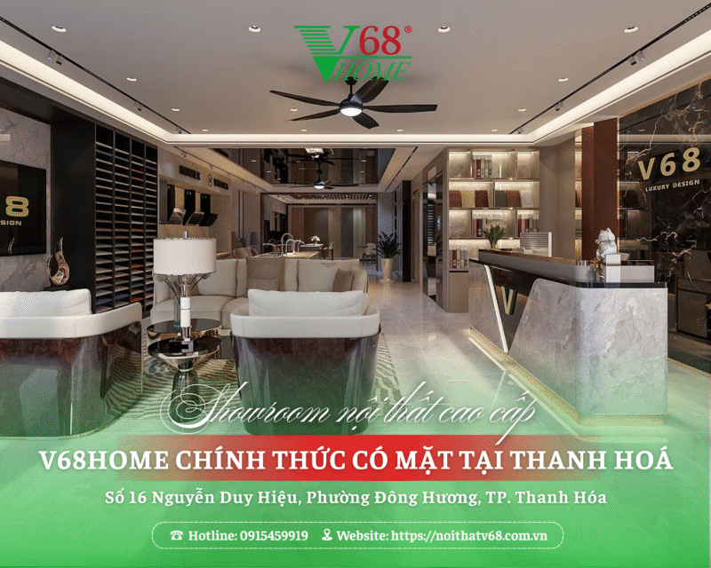 Nội Thất Cao Cấp - V68Home Chính Thức Có Mặt Tại Thanh Hóa
